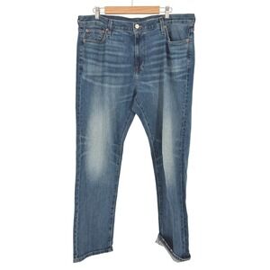 Outerknown SEA Jeans Mens Local Straight Fit Medium Wash 38x32 Eco Organic Susta